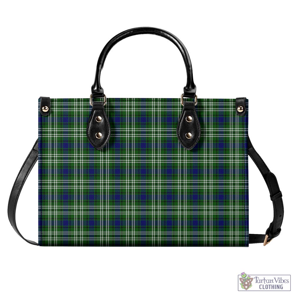Purves Tartan Luxury Leather Handbags L - Tartan Vibes Clothing
