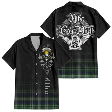 Purves Tartan Hawaiian Shirt Shirt Featuring Alba Gu Brath Family Crest Celtic Inspired Kid - Tartan Vibes Clothing