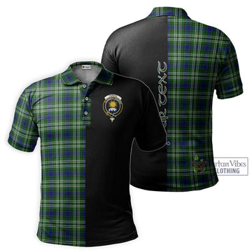 Purves Tartan Polo Shirt with Family Crest and Half Of Me Style Kid - Tartan Vibes Clothing