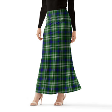 Purves Tartan Womens Full Length Skirt Female - Tartan Vibes Clothing