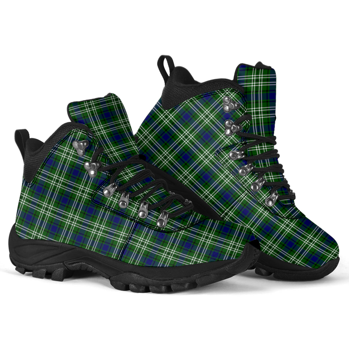 Purves Tartan Alpine Boots - Tartan Vibes Clothing