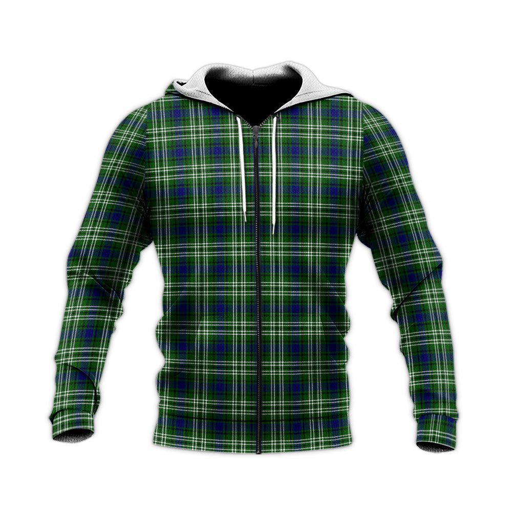 Purves Tartan Knitted Hoodie - Tartan Vibes Clothing