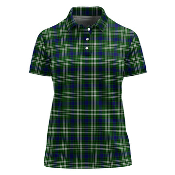 Purves Tartan Polo Shirt For Women