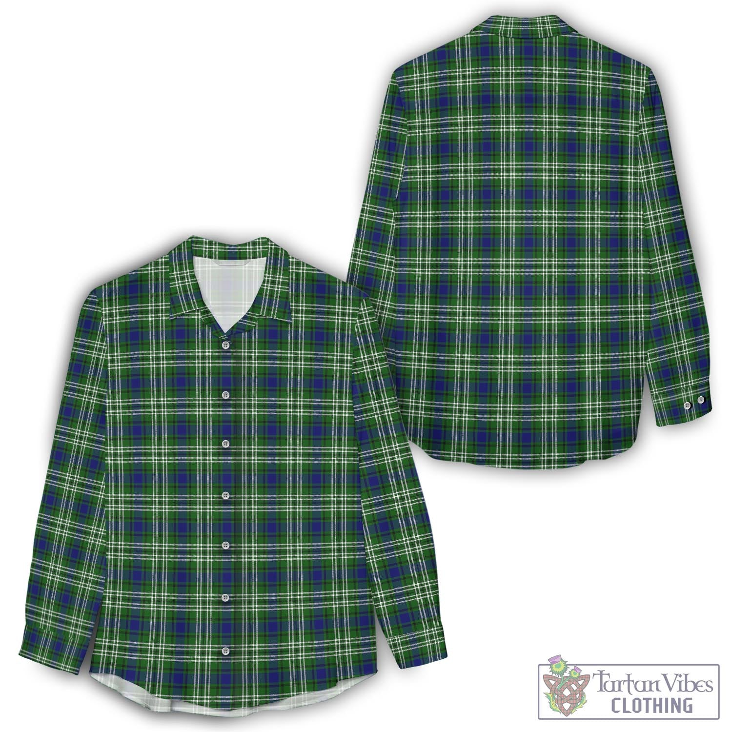 Purves Tartan Women's Casual Shirt - Tartan Vibes Clothing