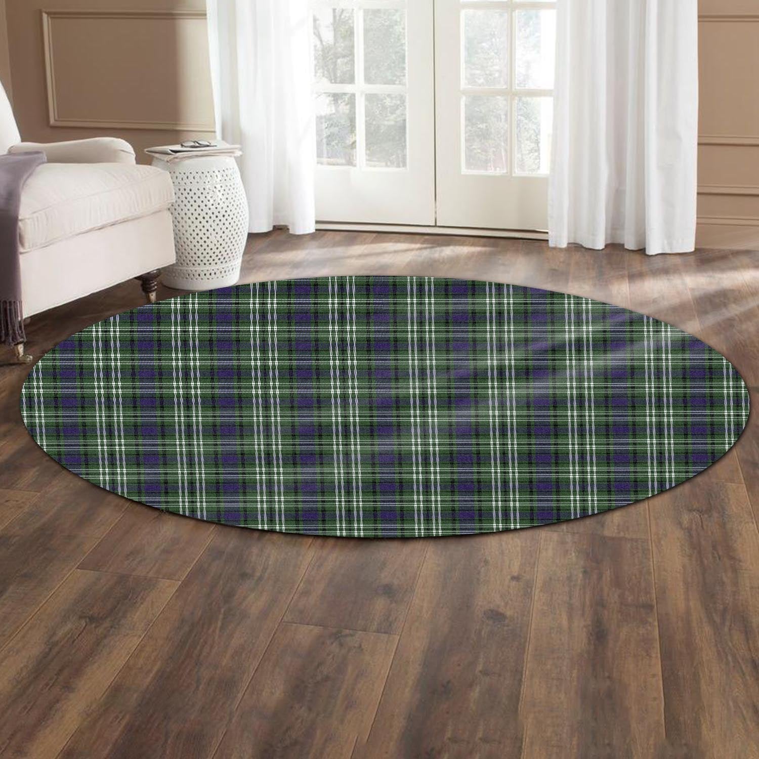 Purves Tartan Round Rug - Tartan Vibes Clothing