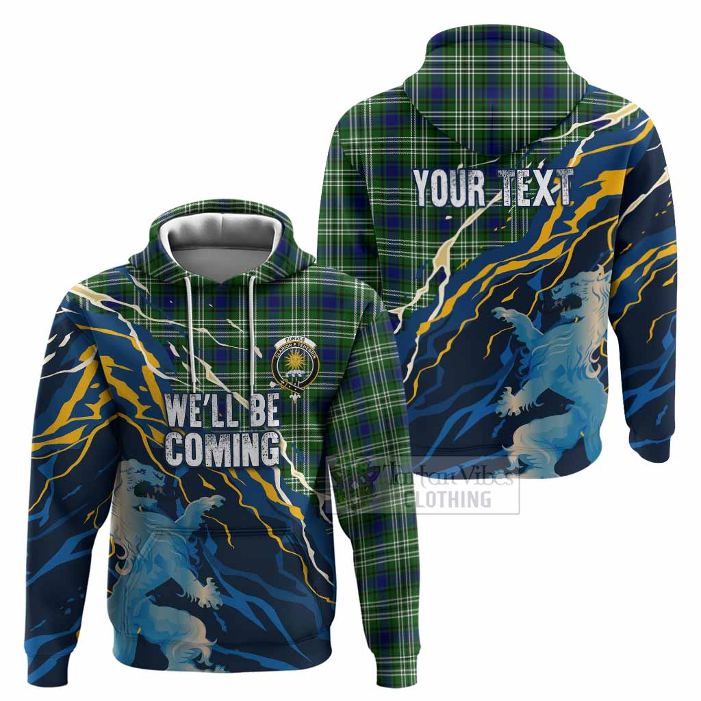 Purves Scotland Tartan Hoodie WC2026 Football - We'll Be Coming