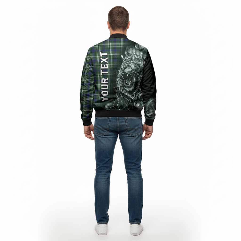 Purves Tartan Bomber Jacket Roaring Lion Heritage