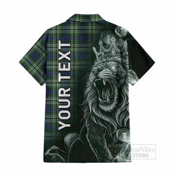 Purves Tartan Cotton Hawaiian Shirt Roaring Lion Heritage
