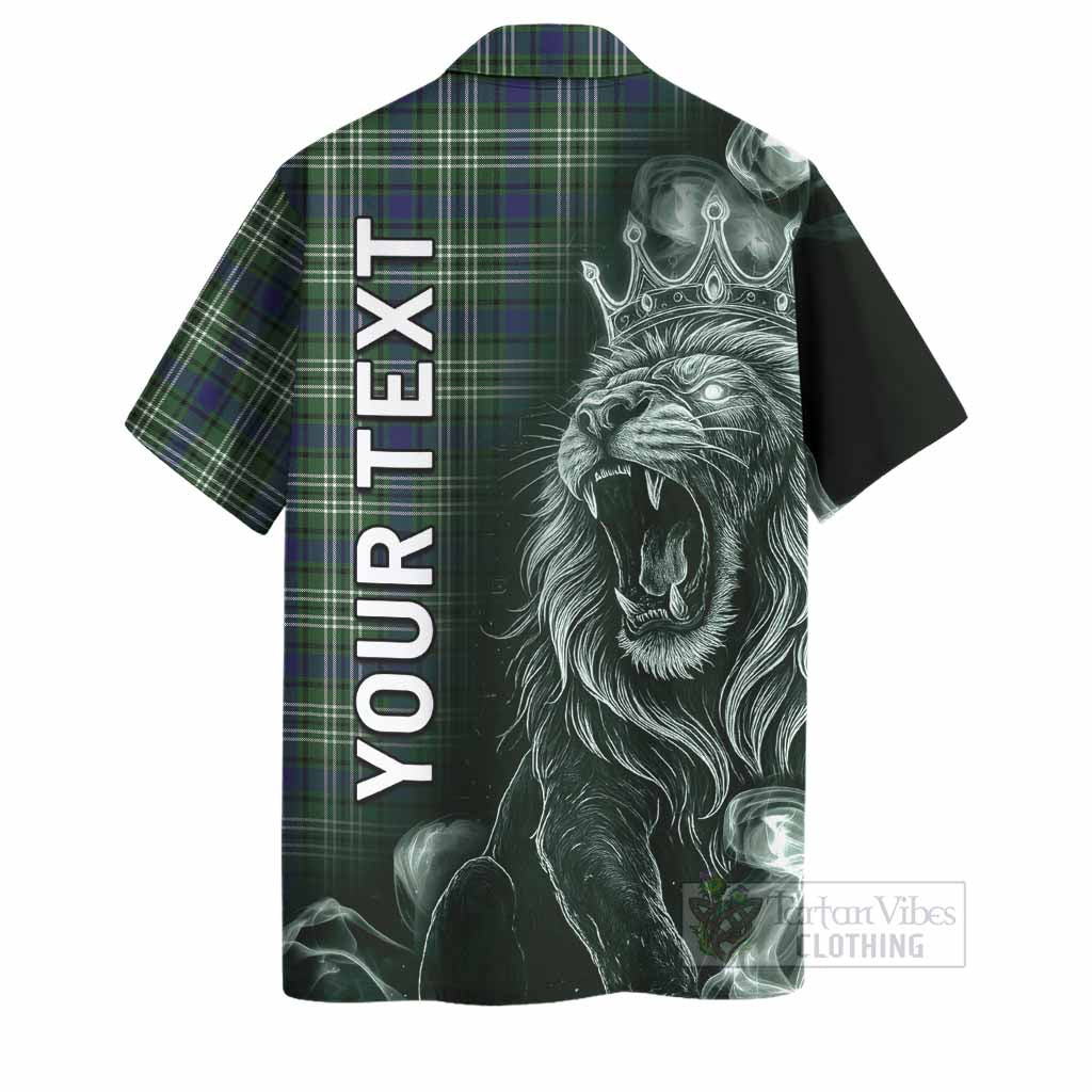 Purves Tartan Hawaiian Shirt Roaring Lion Heritage