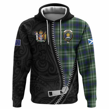 Purves Tartan Hoodie New Zealand Pattern Unique Zipper Stylized