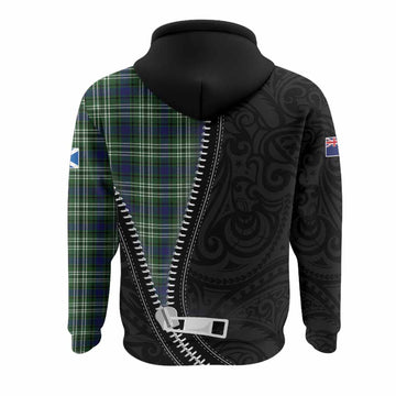 Purves Tartan Hoodie New Zealand Pattern Unique Zipper Stylized