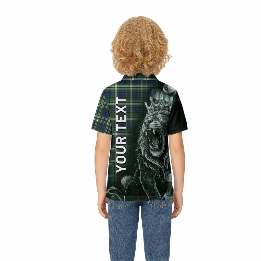 Purves Tartan Kid Polo Shirt Roaring Lion Heritage