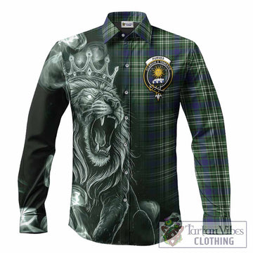 Purves Tartan Long Sleeve Button Shirts Roaring Lion Heritage