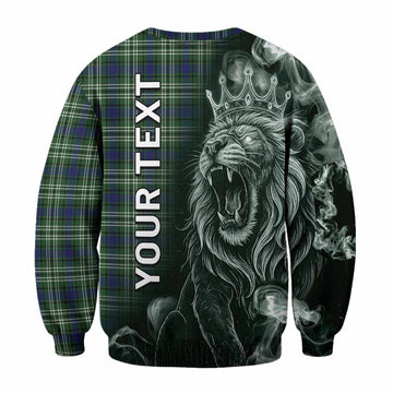 Purves Tartan Sweatshirt Roaring Lion Heritage