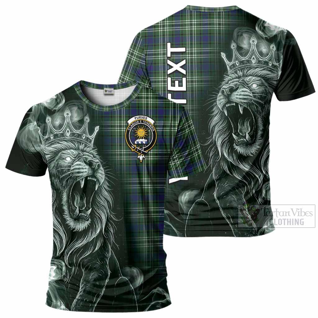 Purves Tartan T-Shirt Roaring Lion Heritage