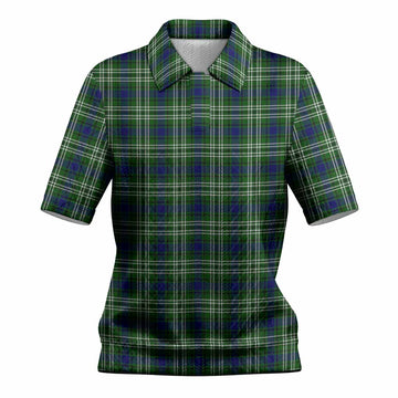 Purves Tartan Women’s Polo Sweater Top