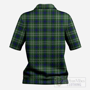 Purves Tartan Women’s Polo Sweater Top