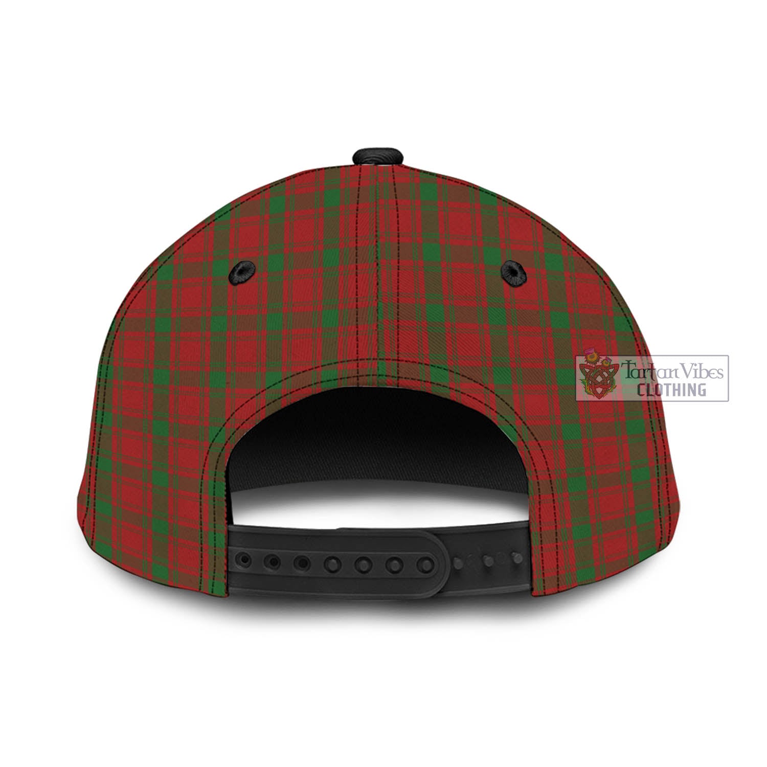 Tartan Vibes Clothing Quarrie Tartan Classic Cap with Family Crest In Me Style