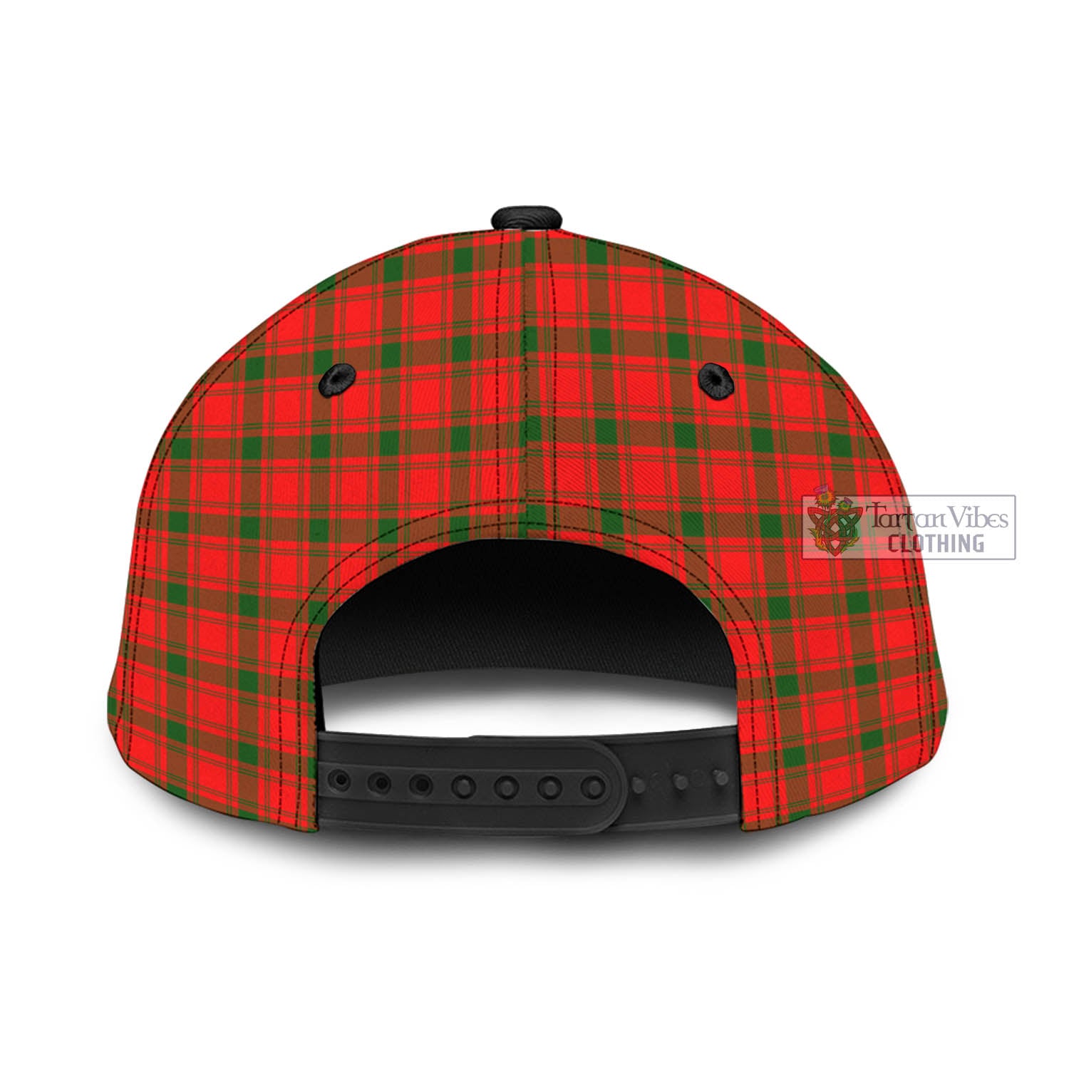 Tartan Vibes Clothing Quarrie Modern Tartan Classic Cap with Family Crest In Me Style