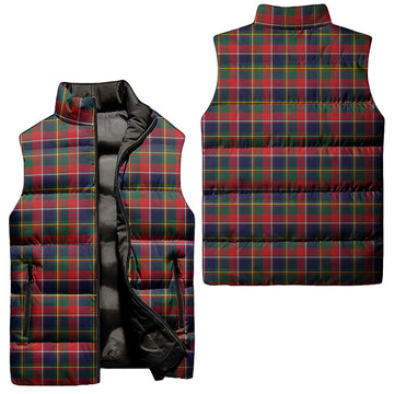 Quebec Province Canada Tartan Sleeveless Puffer Jacket Unisex - Tartanvibesclothing