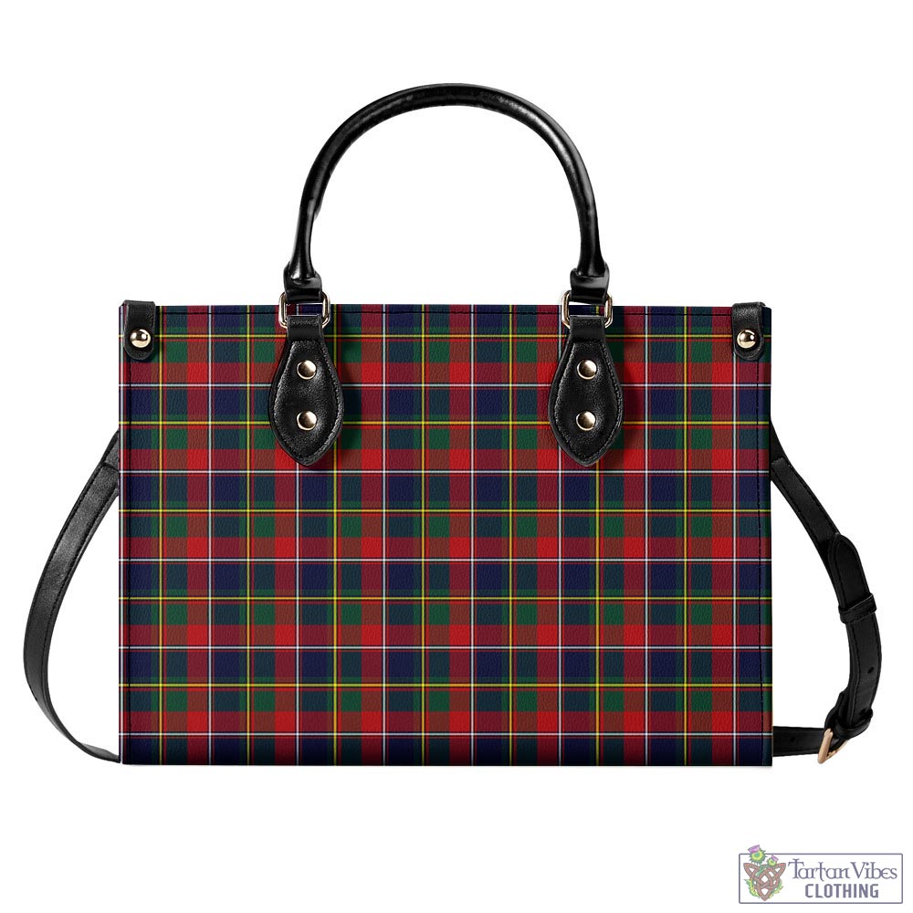 Tartan Vibes Clothing Quebec Province Canada Tartan Luxury Leather Handbags