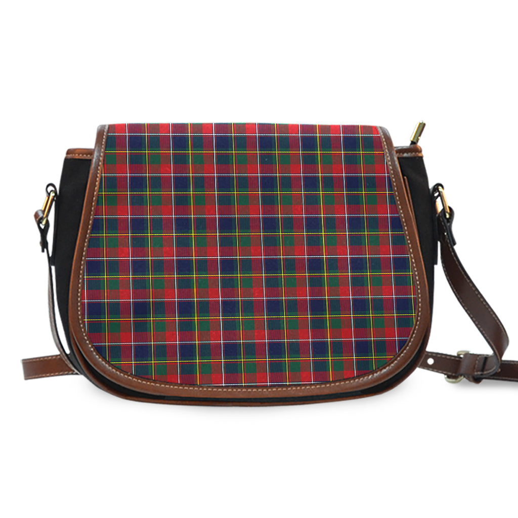 quebec-province-canada-tartan-saddle-bag