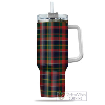 Quebec Province Canada Tartan Tumbler with Handle