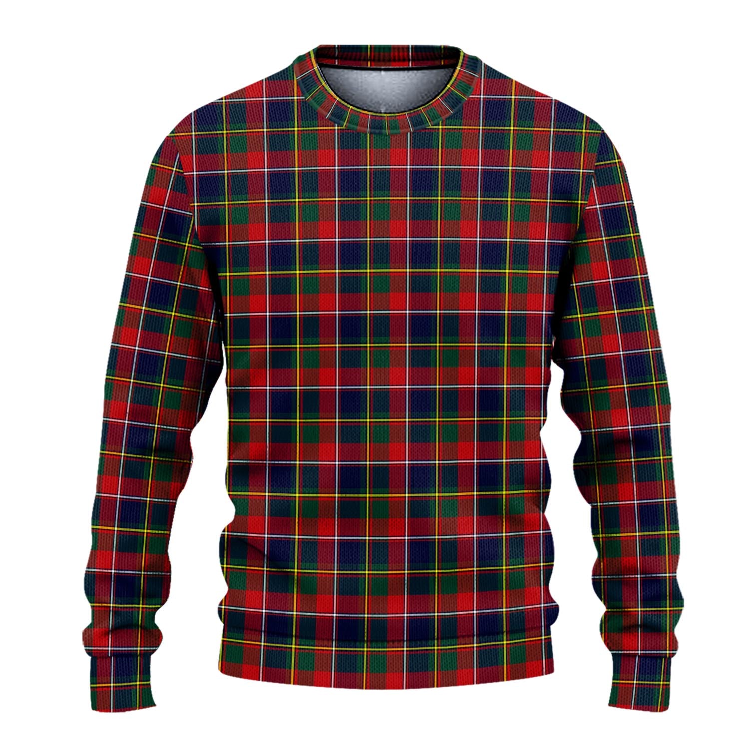 Quebec Province Canada Tartan Knitted Sweater - Tartanvibesclothing