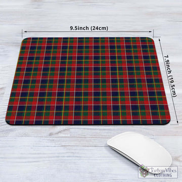 Tartan Vibes Clothing Quebec Province Canada Tartan Mouse Pad