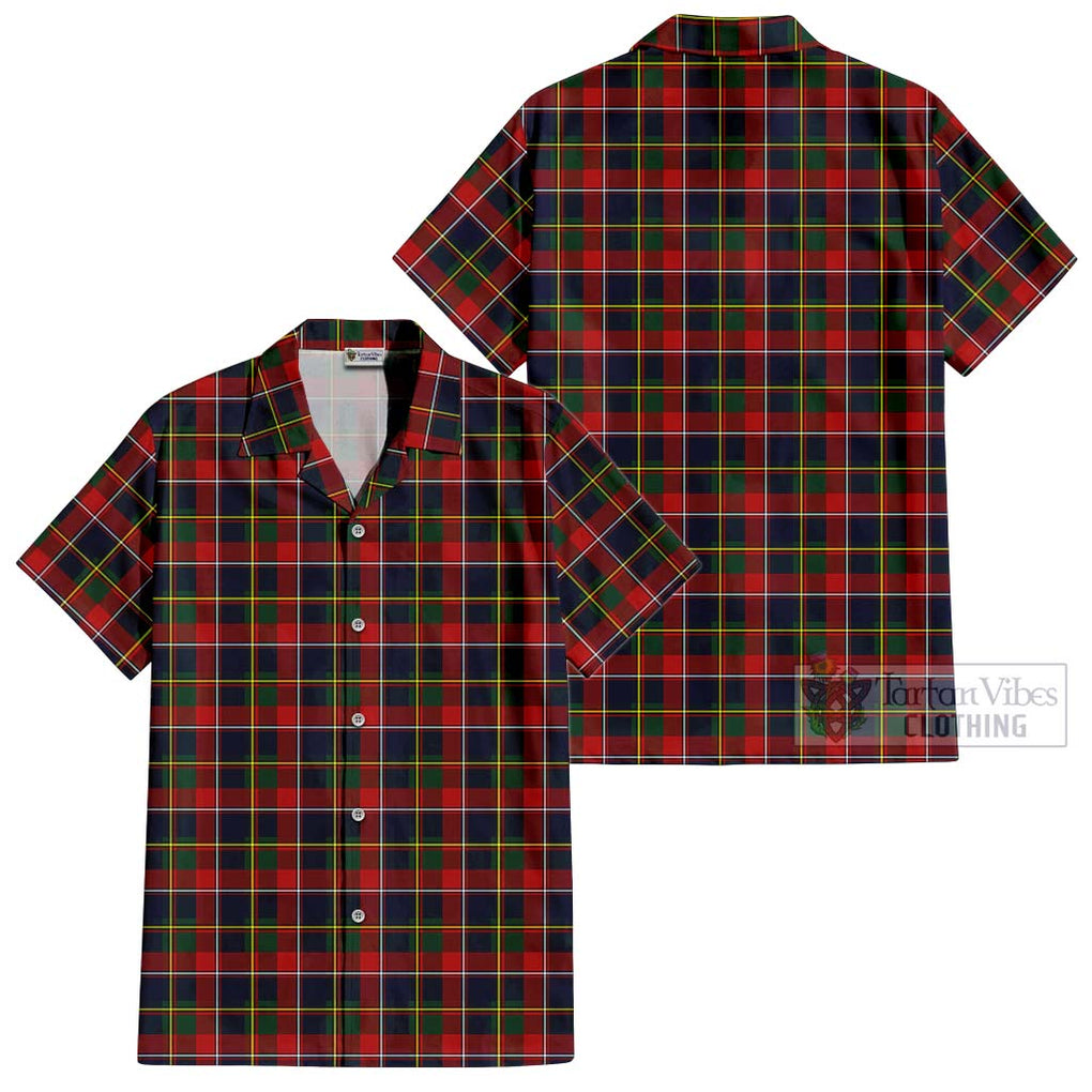 Quebec Province Canada Tartan Cotton Hawaiian Shirt Kid - Tartanvibesclothing Shop