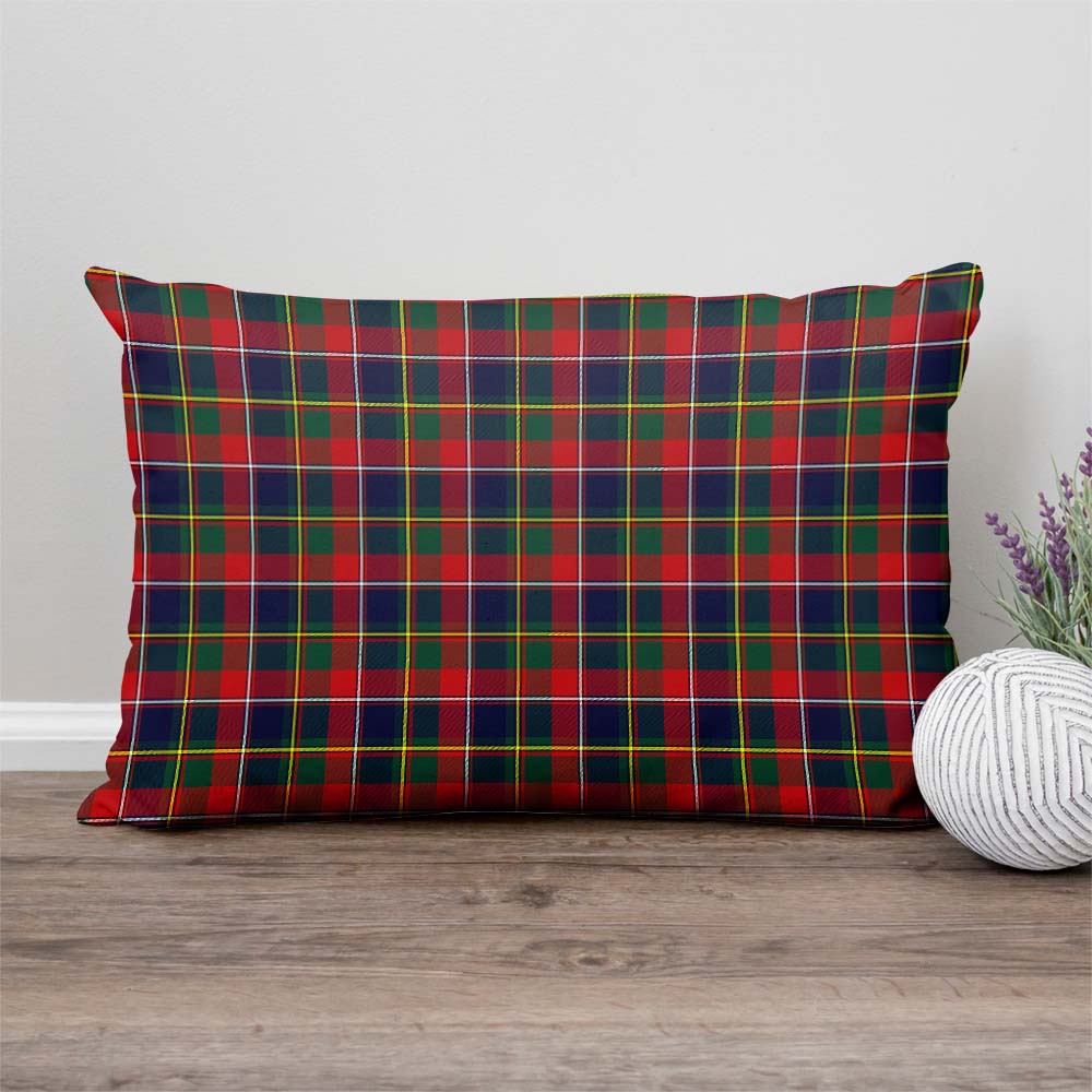 Quebec Province Canada Tartan Pillow Cover Rectangle Pillow Cover - Tartanvibesclothing