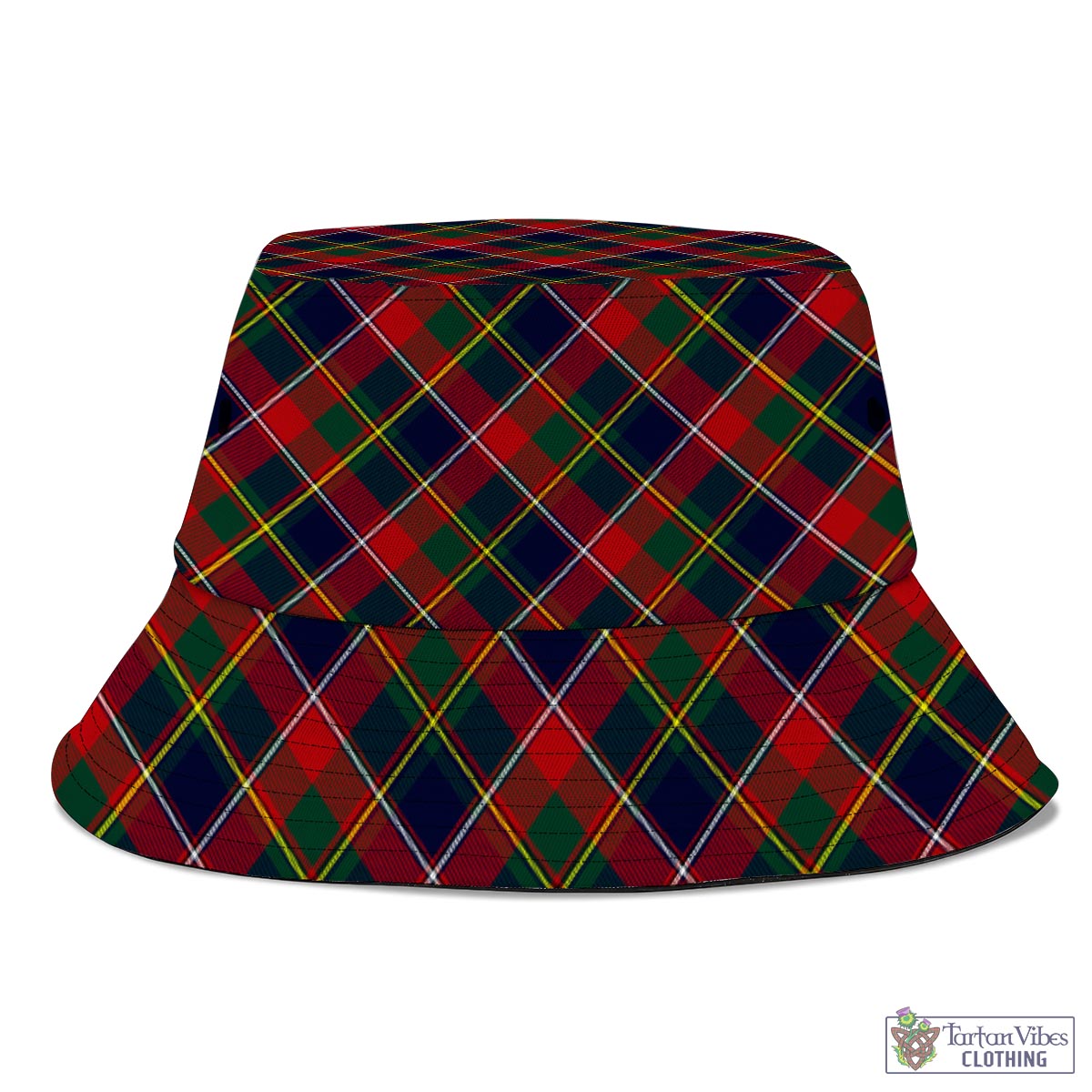 Tartan Vibes Clothing Quebec Province Canada Tartan Bucket Hat