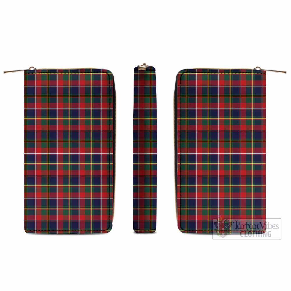 Tartan Vibes Clothing Quebec Province Canada Tartan Women's Leather Wallet