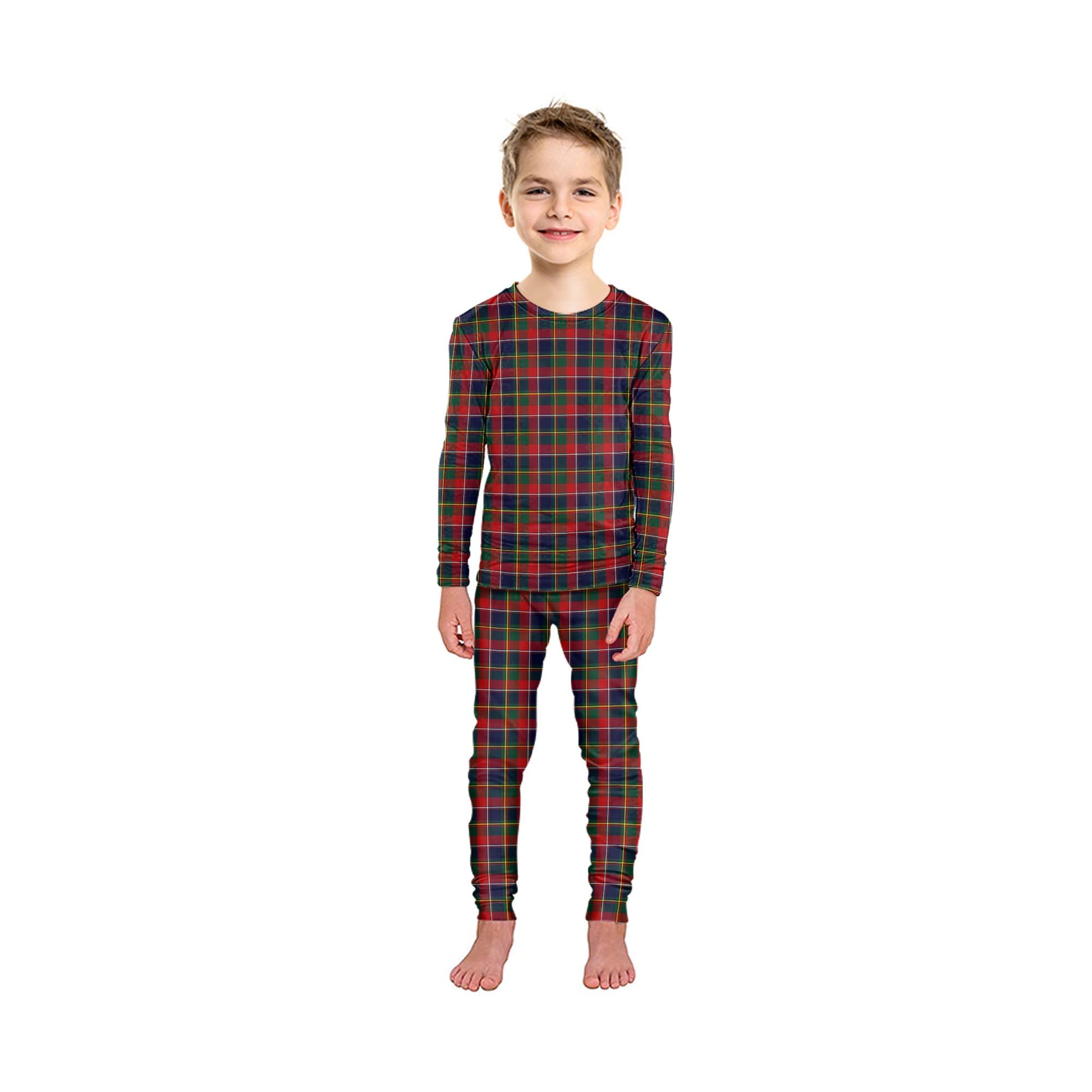 Quebec Province Canada Tartan Pajamas Family Set - Tartan Vibes Clothing