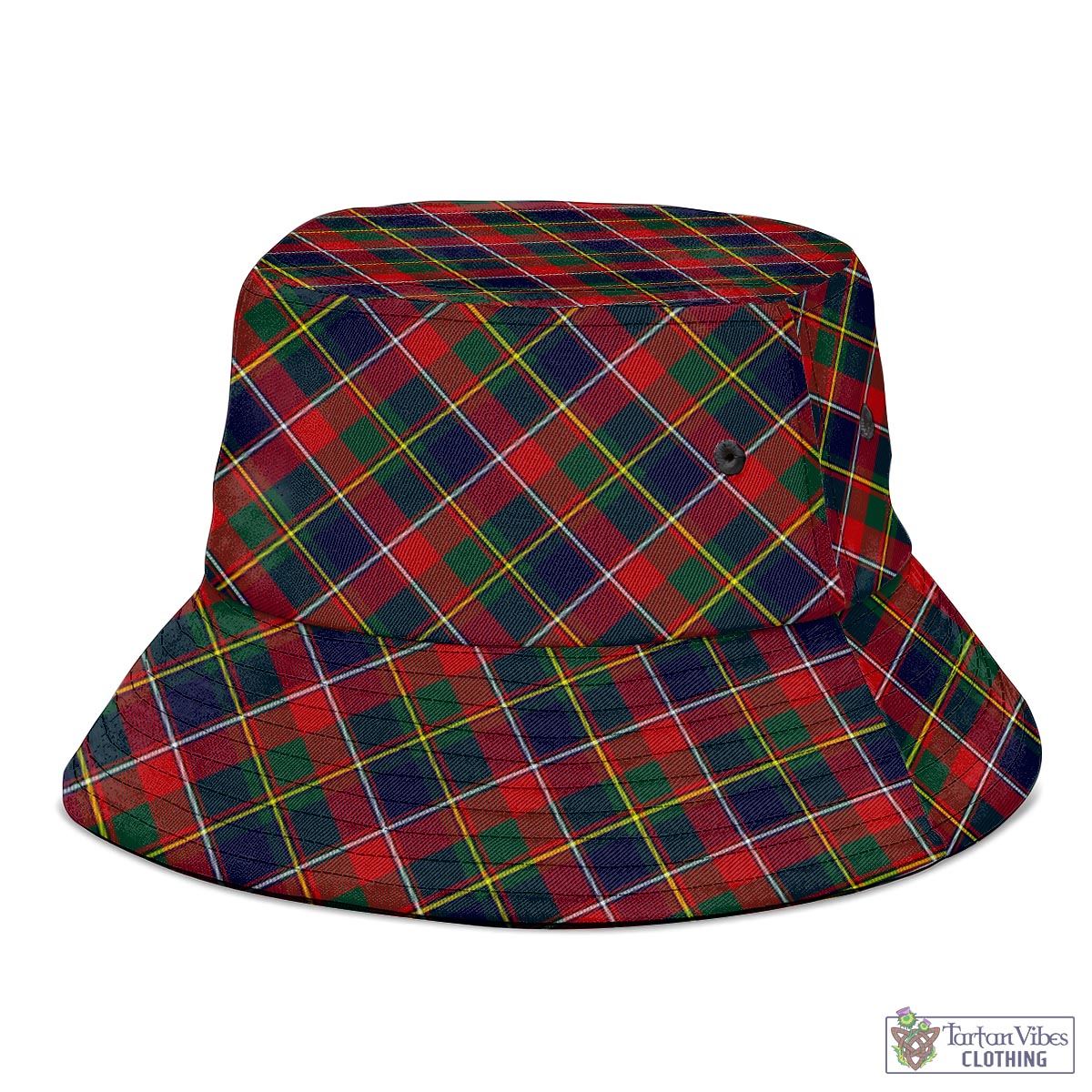 Tartan Vibes Clothing Quebec Province Canada Tartan Bucket Hat