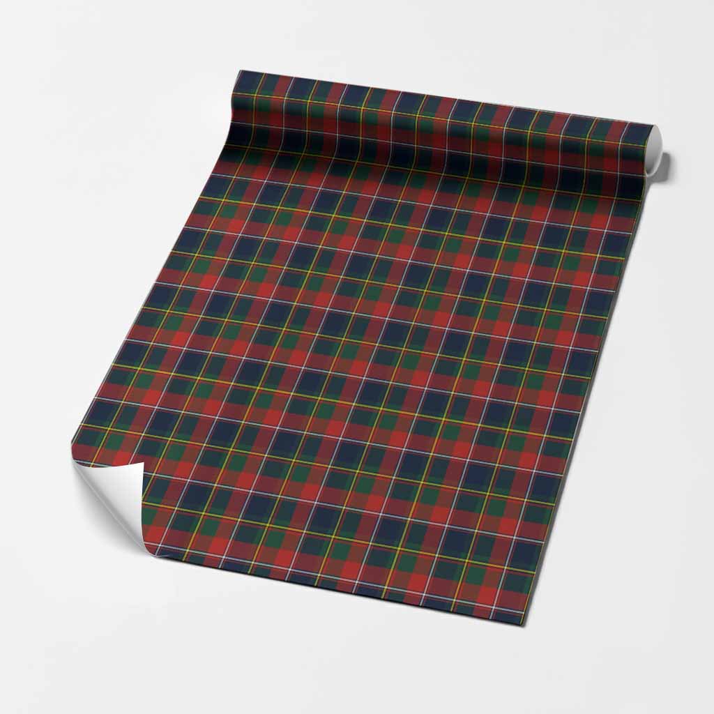 Quebec Province Canada Classic Tartan Wrapping Paper, Classic Scottish Plaid Gift Wrap