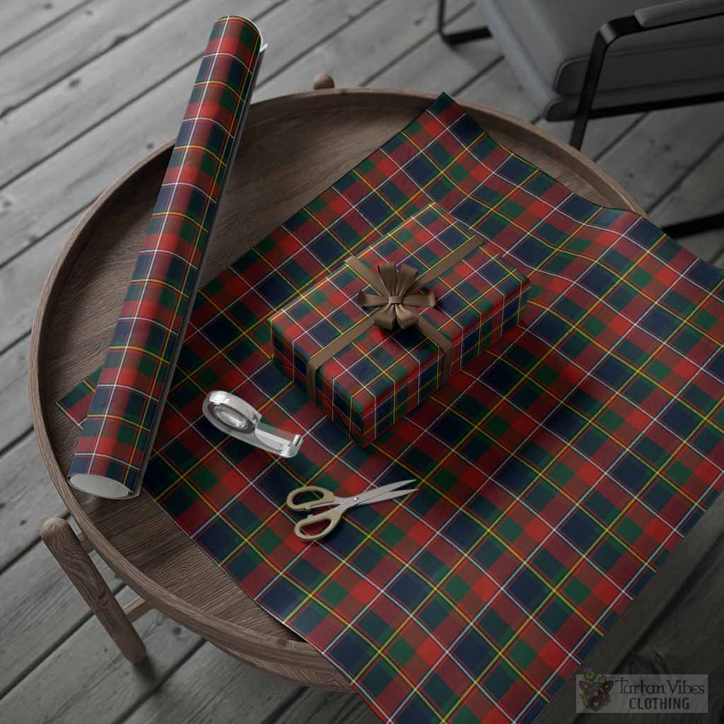 Quebec Province Canada Classic Tartan Wrapping Paper, Classic Scottish Plaid Gift Wrap