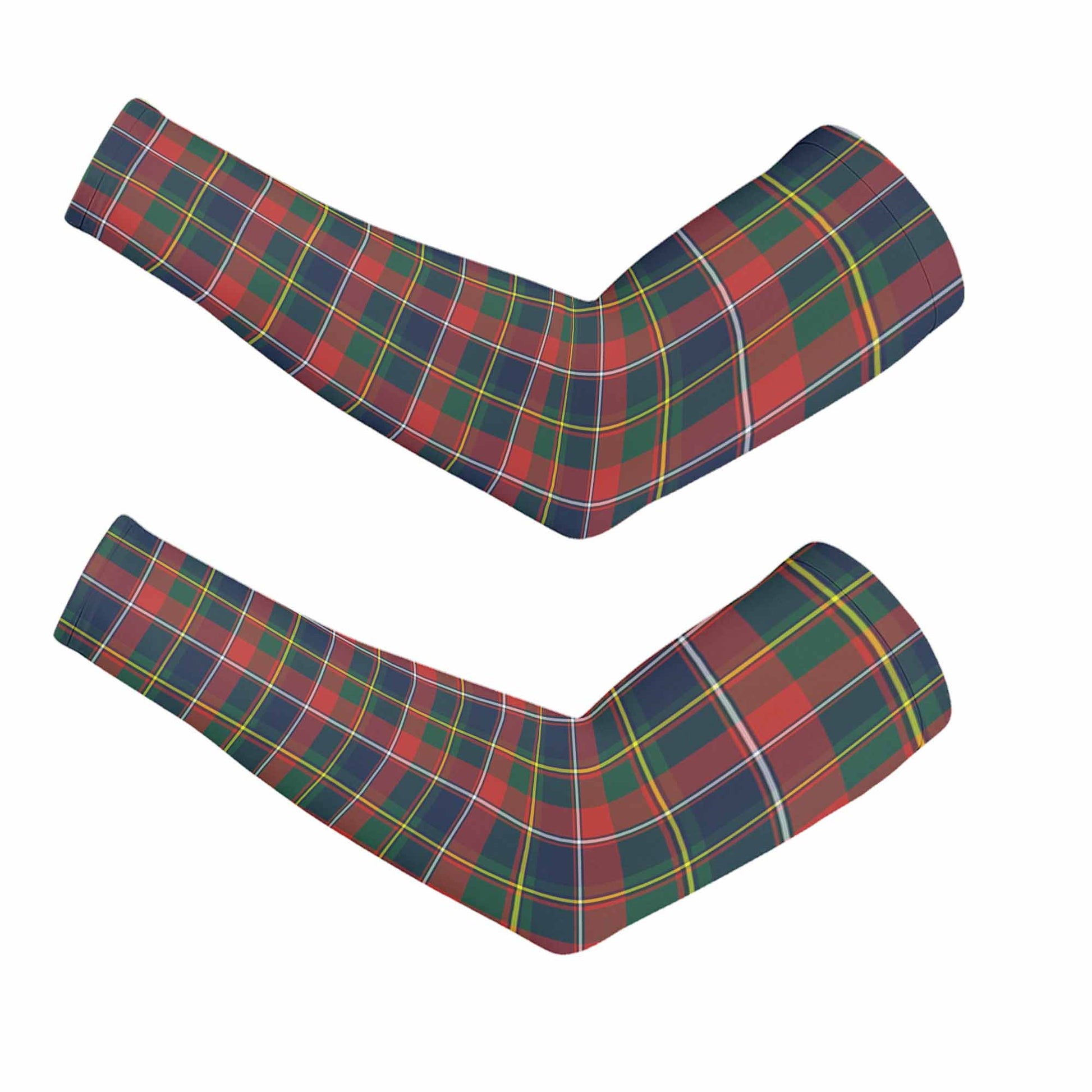 Quebec Province Canada Tartan Arm Sleeves - Tartan Vibes Clothing