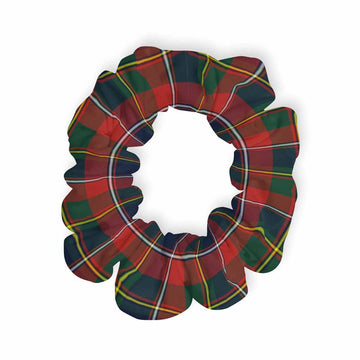 Quebec Province Canada Tartan Hair Scrunchie