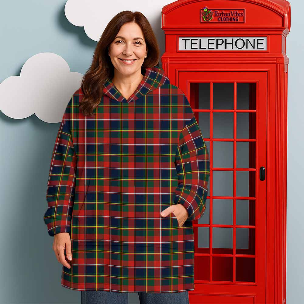 Quebec Province Canada Tartan Wearable Blanket - Tartan Vibes Clothing