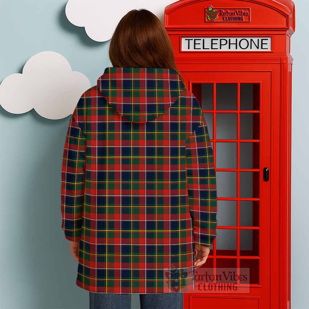 Quebec Province Canada Tartan Wearable Blanket - Tartan Vibes Clothing