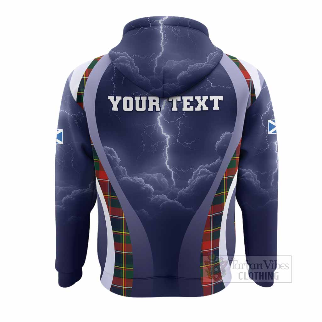 Quebec Scotland Football Tartan Hoodie Scotland On Tour Trophy Style