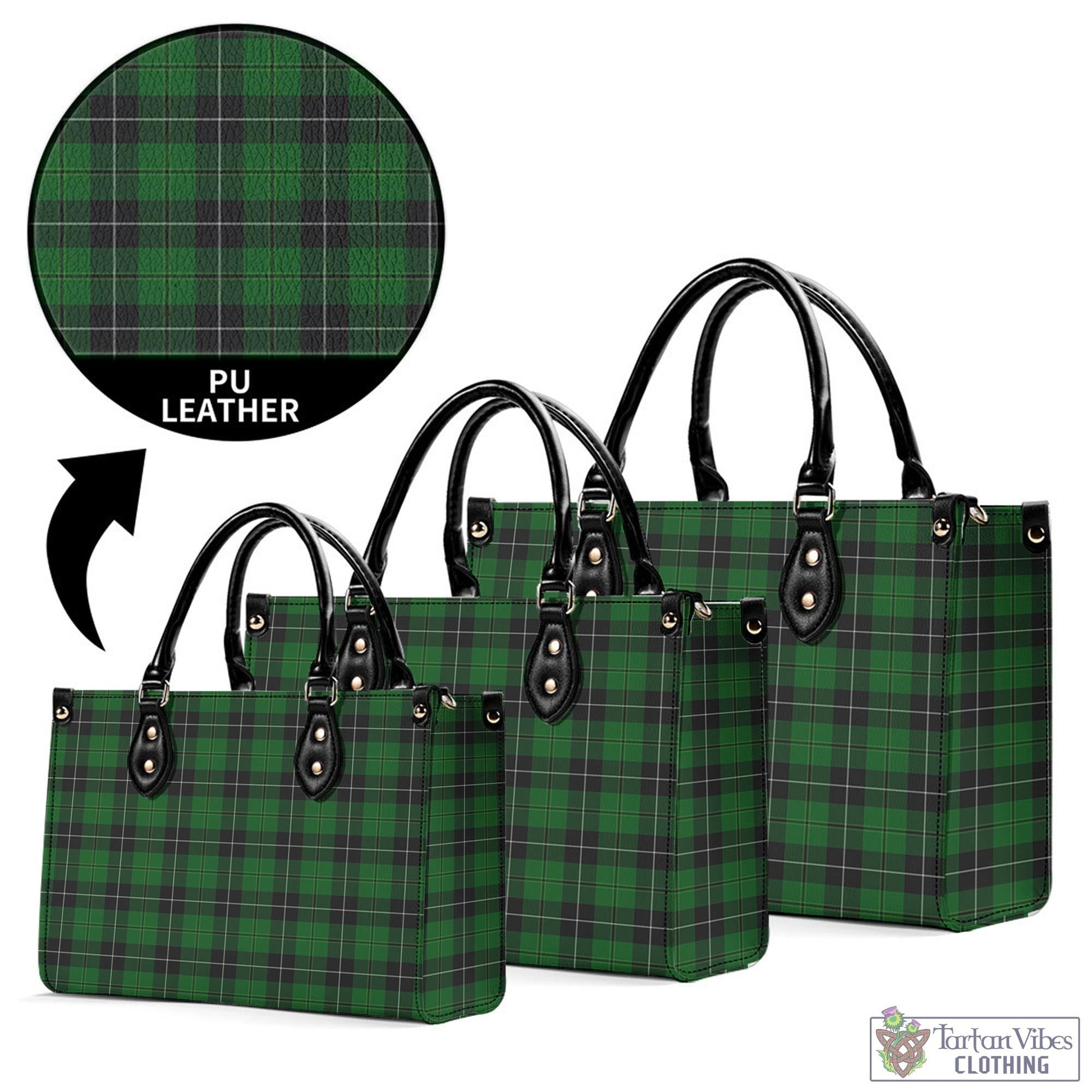 Raeside Tartan Luxury Leather Handbags - Tartan Vibes Clothing