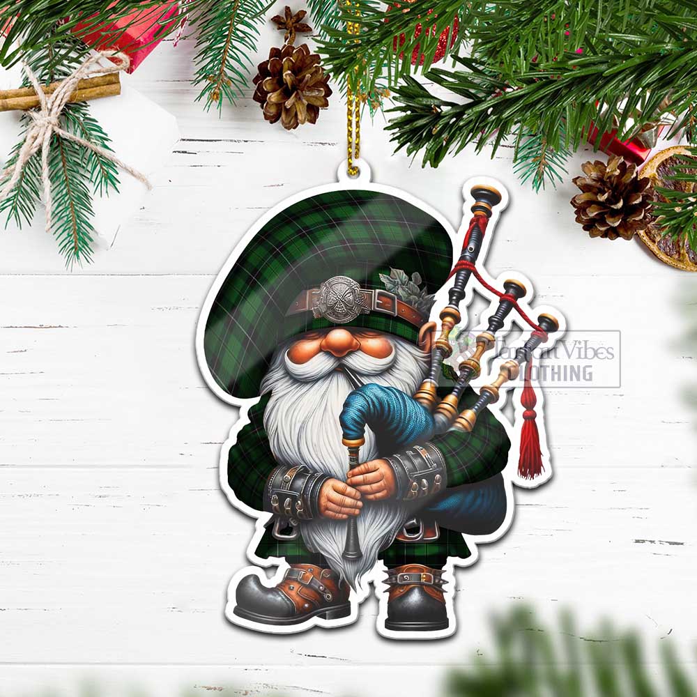 Raeside Tartan Bagpiper Gnome Christmas Ornament - Tartan Vibes Clothing