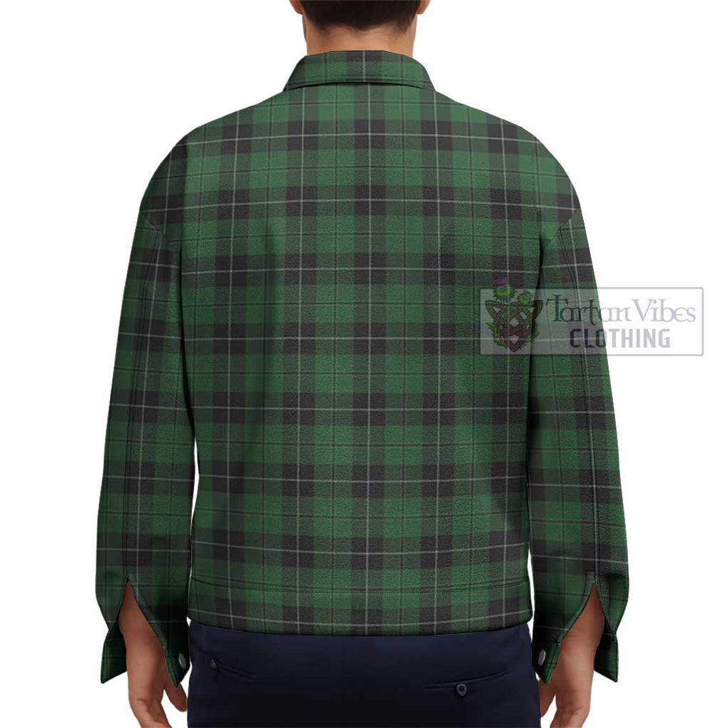 Raeside Tartan Unisex Lapel Cotton Jacket - Tartan Vibes Clothing