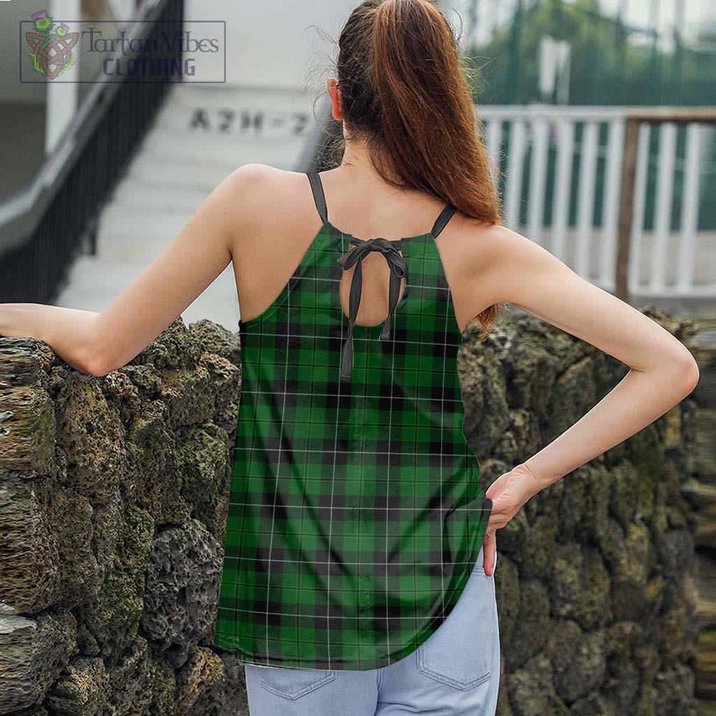 Raeside Tartan Loose Halter Neck Camisole - Tartan Vibes Clothing