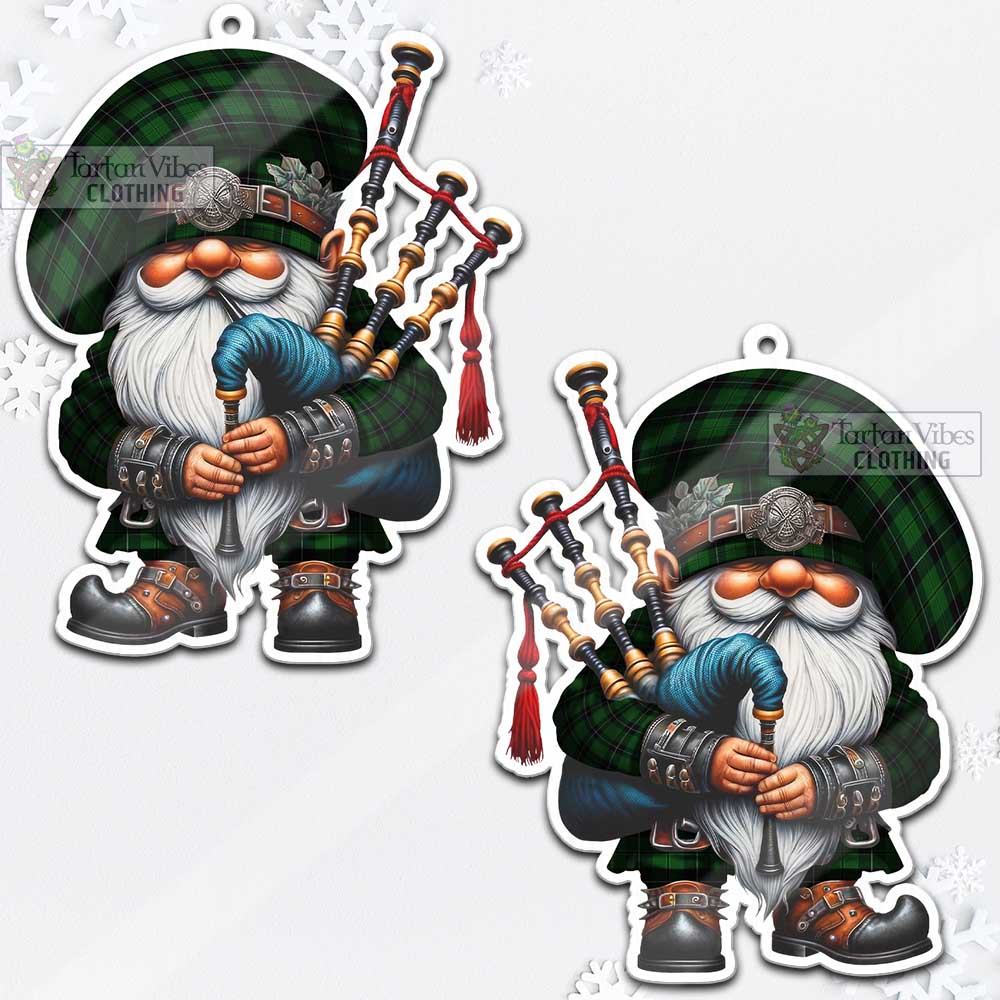 Raeside Tartan Bagpiper Gnome Christmas Ornament - Tartan Vibes Clothing