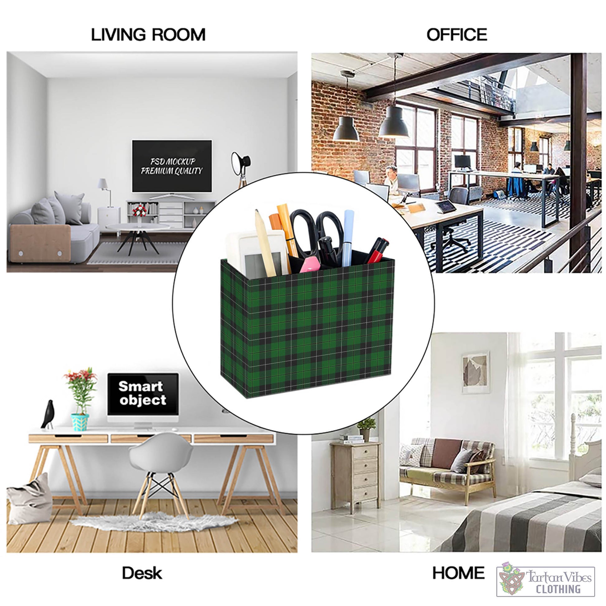Raeside Tartan Pen Holder - Tartan Vibes Clothing