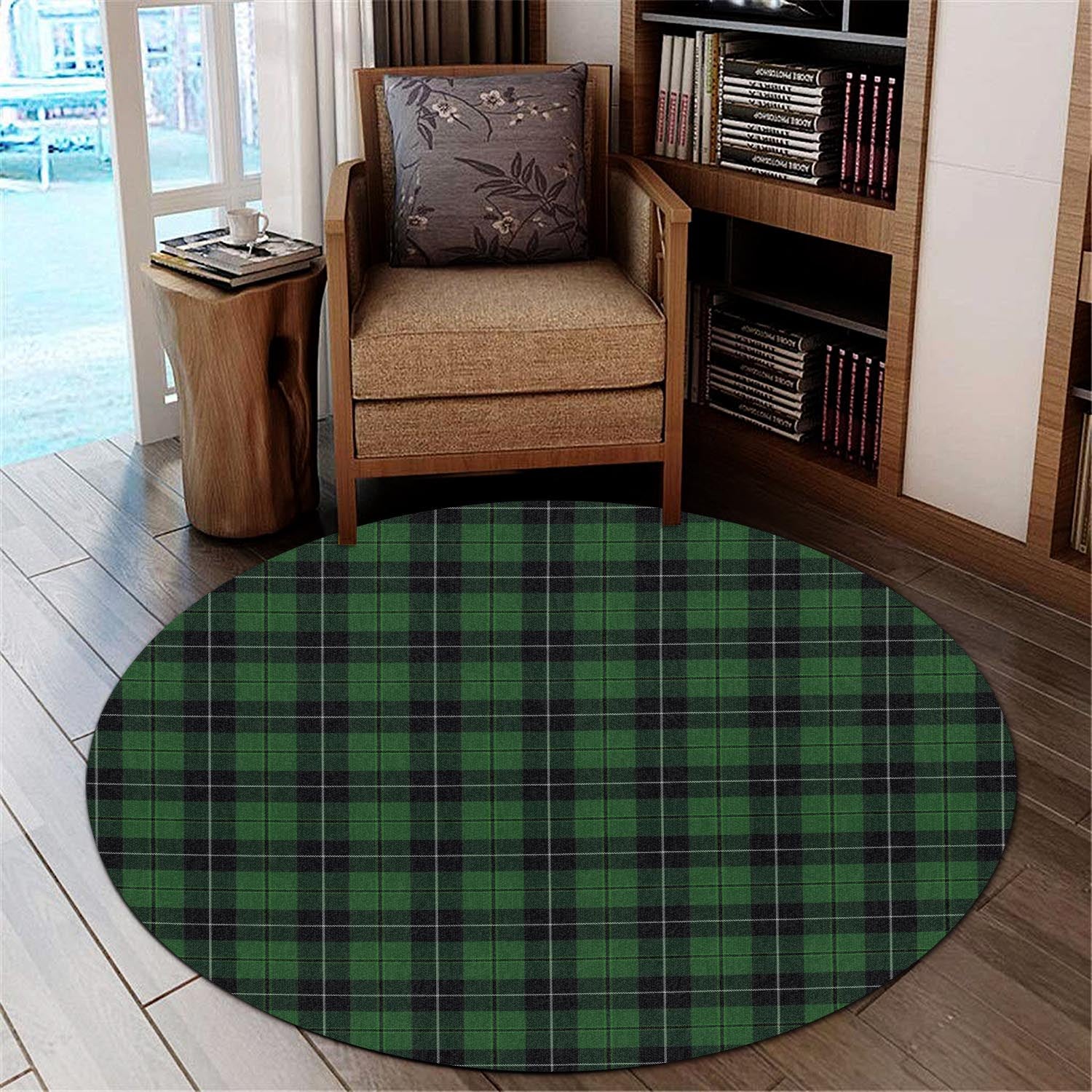 Raeside Tartan Round Rug - Tartan Vibes Clothing