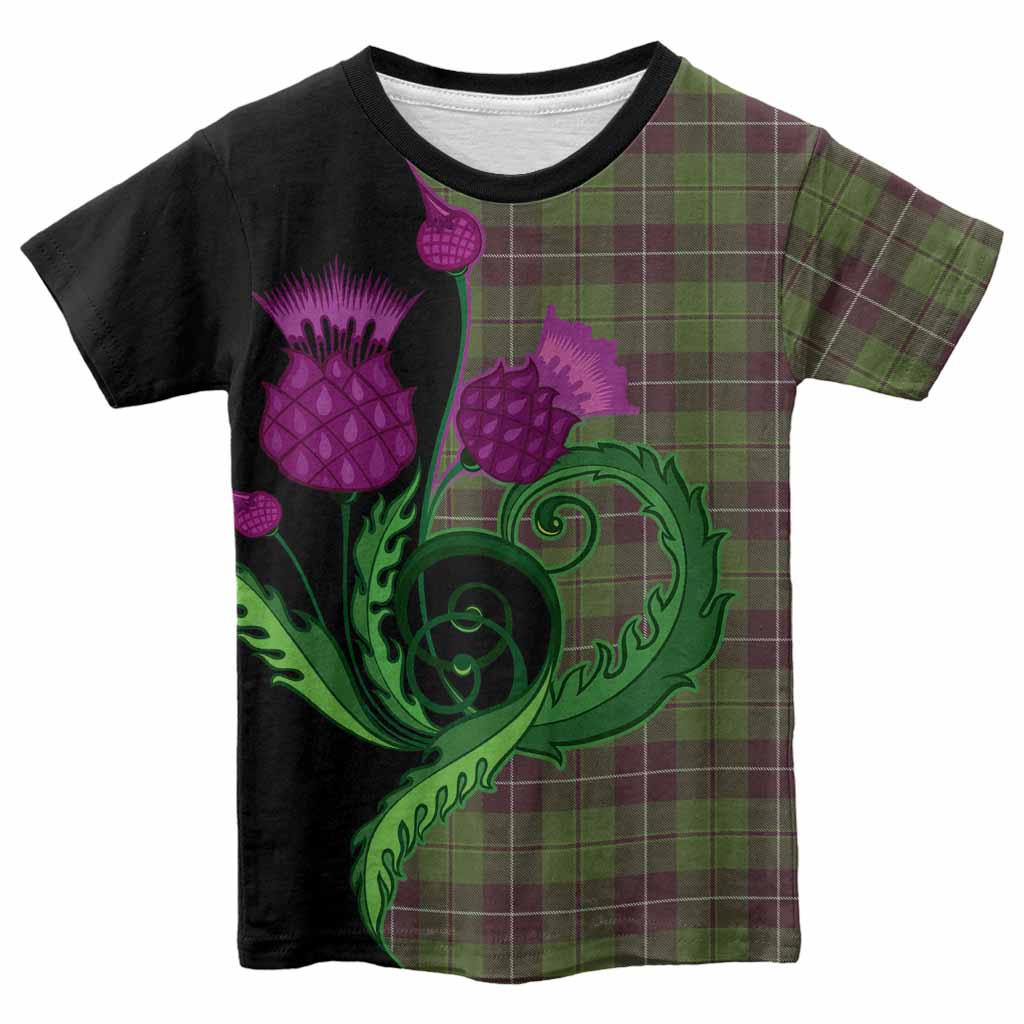 Raeside Tartan Kid T-shirt Traditional Scottish Thistle